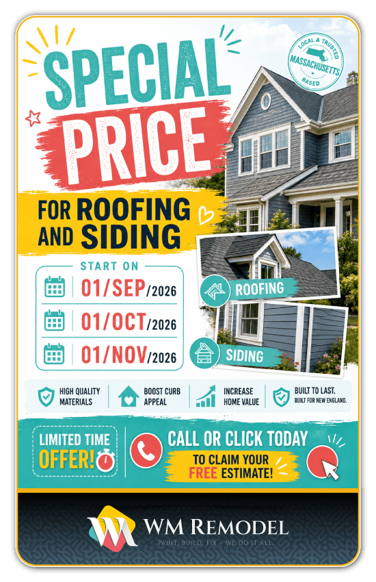 WM Remodel roofing Ad